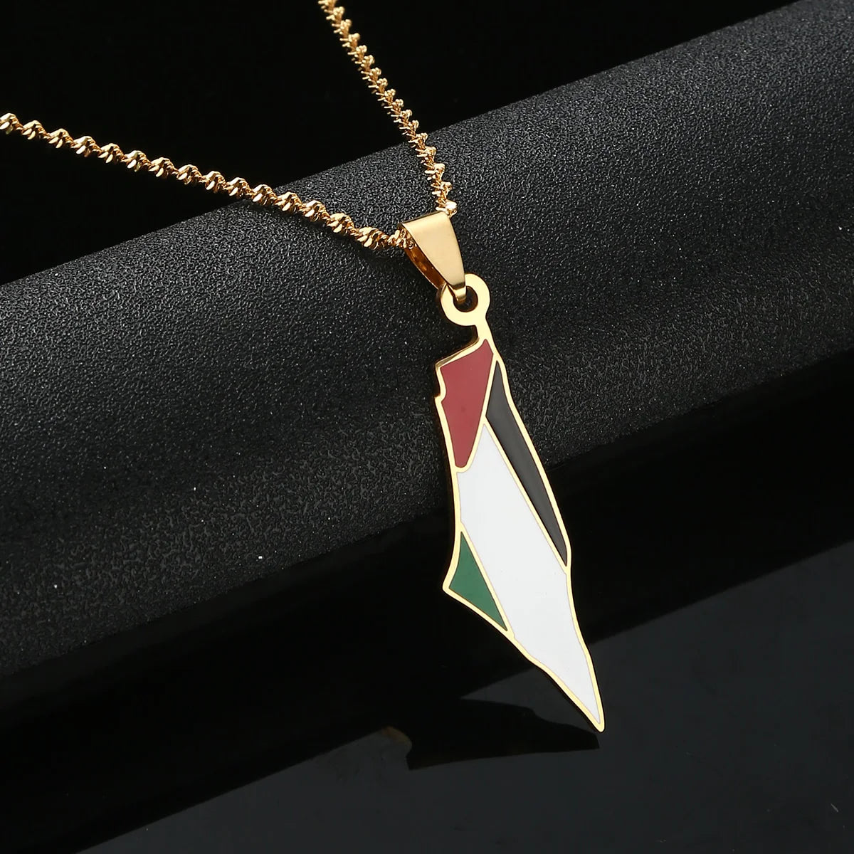 Flag Earrings & Necklace Bundle (Gold / Silver)
